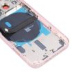 iPhone 13 mini Pink Battery Back Cover with Keys, Tray, Flex & Charging - 6