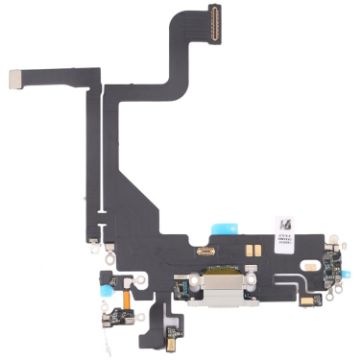 iPhone 13 Pro Charging Port Flex Cable White - Replacement Part - 1
