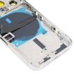 iPhone 13 Pro Battery Back Cover with Side Keys & Flex Cable (White) - 6