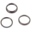 iPhone 14 Pro Rear Camera Glass Lens Protector Ring 3PCS Deep Purple - 3