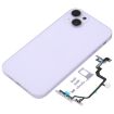 iPhone XR Back Housing Cover Purple - iP14 Appearance Imitation - 2