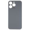 iPhone 14 Pro Black Back Cover with Big Camera Hole Replacement Glass - 2