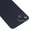 iPhone 14 Black Back Housing Cover with Camera Lens Replacement - 4