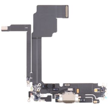 iPhone 15 Pro Max Charging Port Flex Cable Titanium Original - 1