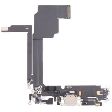 iPhone 15 Pro Max Original White Charging Port Flex Cable - 1