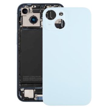 iPhone 15 Glass Battery Back Cover - Blue Replacement - 1