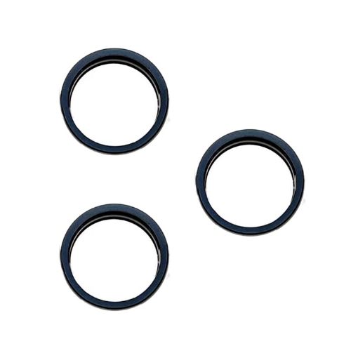 iPhone 15 Pro/Max Rear Camera Glass Lens Protector Set - Blue (3pcs) - 1