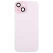 iPhone 15 Plus Pink Glass Battery Back Cover with Camera Lens Cover - 2