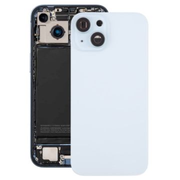 iPhone 15 Battery Back Cover & Camera Lens + MagSafe Magnet Blue - 1