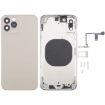 iPhone XS Back Cover iP15 Pro Look - Titanium Finish - 1