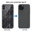 iPhone XS Back Cover iP15 Pro Look - Titanium Finish - 6