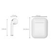 i9 Touch Wireless TWS Bluetooth 5.0 Sport Headset with Charging Box (White) - 3