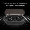 TWS-4 IPX5 Waterproof Bluetooth 5.0 Earphones with Charging Box (Black) - 4