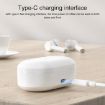 MI4 Bluetooth 5.0 True Wireless Earphones with LED Display (White) - 3