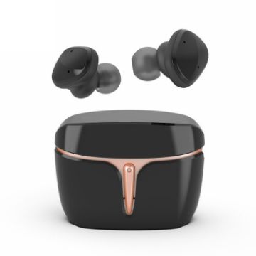 LE-703 Bluetooth 5.0 Waterproof True Wireless Sports Earphone (Black) - 1