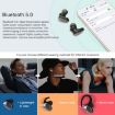 LE-703 Bluetooth 5.0 Waterproof True Wireless Sports Earphone (Black) - 5