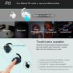 LE-703 Bluetooth 5.0 Waterproof True Wireless Sports Earphone (Black) - 6