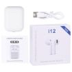 i12 TWS Bluetooth Earphone with Charging Box - Wireless Earbuds - 7