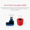 TRN Black Earphone Silicone Memory Foam Earplug - Comfortable Fit - 4