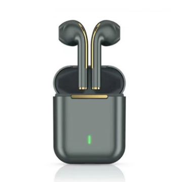 J18 Bluetooth 5.0 TWS Wireless Earphones with Charging Box - Green - 1
