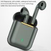 J18 Bluetooth 5.0 TWS Wireless Earphones with Charging Box - Green - 7
