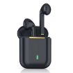 T&G J18 Bluetooth 5.1 TWS Wireless Earphones with Charging Box - Black - 1