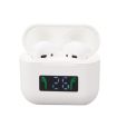 Pro 8 TWS Mini Wireless Bluetooth Earphone, In-ear Touch, White Display - 1