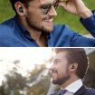 S5 Twins Sports Magnetic TWS Bluetooth V5.0 Wireless Earphones Gold - 8
