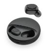YH-03 TWS V5.0 Wireless Bluetooth Headset with Charging Case, Black - 1