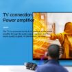 ZK-502L Bluetooth 5.0 Wireless Stereo Audio Amplifier 50Wx2 12/24V - 6