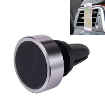 Magnetic Air Vent Mount Holder for iPhone, Galaxy, Huawei & More - Grey - 1