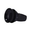 Universal Car Air Vent Phone Holder - Silicone Sucker, Black, For Smartphones - 3