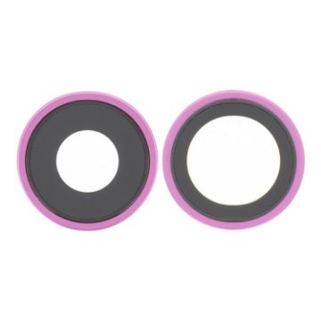 iPhone 16/16 Plus Pink Rear Camera Lens Cover - 1