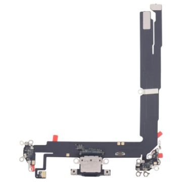 iPhone 16 Plus Charging Port Flex Cable Black - Replacement Part - 1