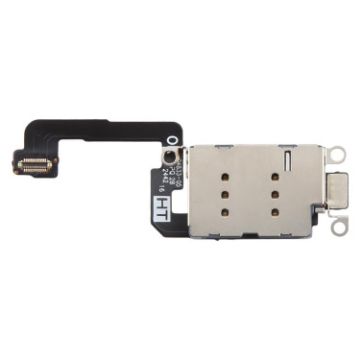 iPhone 16 Dual SIM Card Holder Socket with Flex Cable - 1