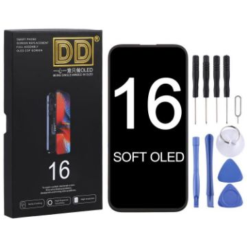 iPhone 16 DD Soft OLED Screen - Remove IC, Pro Repair Needed - 1