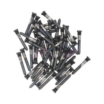 iPhone 16 Plus/16 Charging Port Screws Black - 100pcs - 1