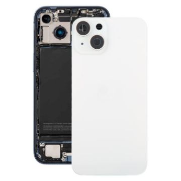 iPhone 14 EU Battery Back Cover & Middle Frame - White - 1