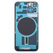 iPhone 14 EU Battery Back Cover & Middle Frame - White - 3