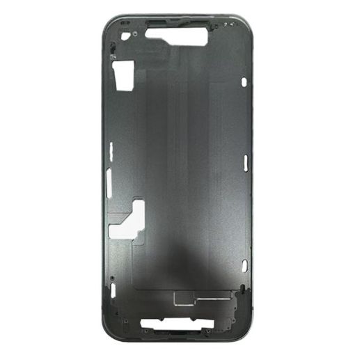 iPhone 16e EU Frame Bezel Plate with Side Keys + Card Tray Black - 1