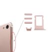 iPhone 7 Rose Gold Card Tray + Volume Control + Power + Mute Switch Key - 1