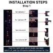 Rose Gold Home Button with Flex Cable for iPhone 8 Plus/7 Plus/8/7 - 6