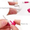 Earphone Headphone Wire Cable Protective Cover Winder - 100 PCS, Random Color - 6