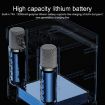 YS-203 Gold Bluetooth Karaoke Speaker with Wireless Microphone - 5