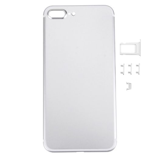 iPhone 7 Plus 5-in-1 Full Assembly Housing Cover Silver - 1