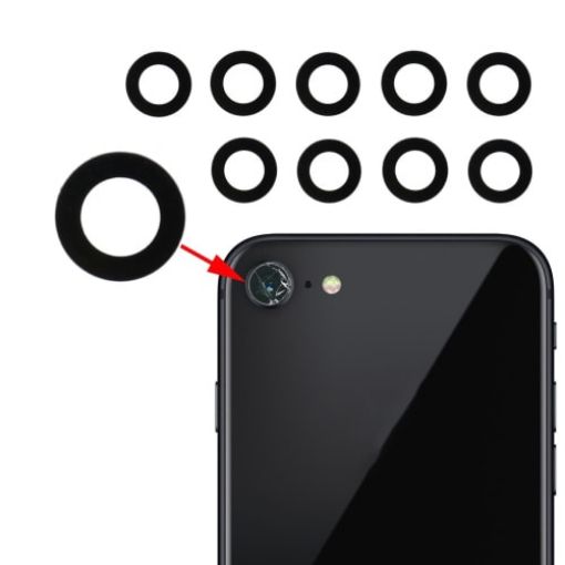 iPhone 8 Back Camera Lens Replacement - 10 PCS Pack - 1