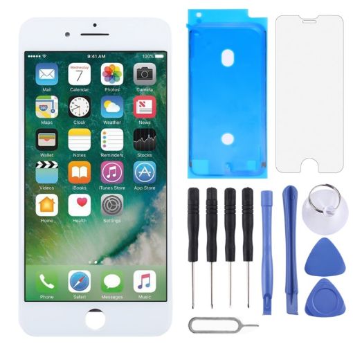 iPhone 8 White TFT LCD Screen Replacement - 1
