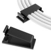 20 PCS HG2613 Desktop Data Cable Organizer Fixing Clip - Black - 3