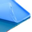 iPad Pro 10.5" Leather Case - Painted Village Pattern, Card Slots, Holder - 5