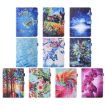 iPad Pro 10.5" Leather Case - Painted Village Pattern, Card Slots, Holder - 9